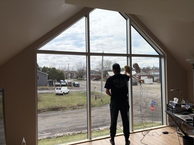 Nettoyage après construction Roy-Proulx — détail