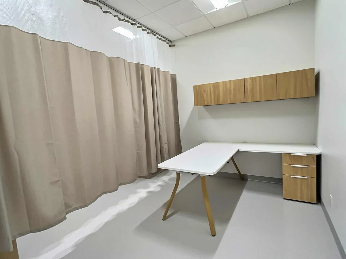 Nettoyage après construction bureau professionnel Drummondville — vue d'ensemble