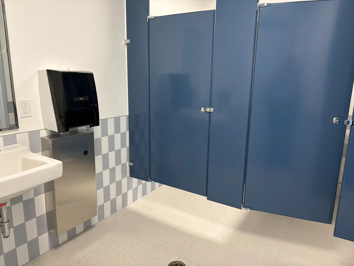 Nettoyage après construction Garderie Pas à Pas Trois-Rivières — détail