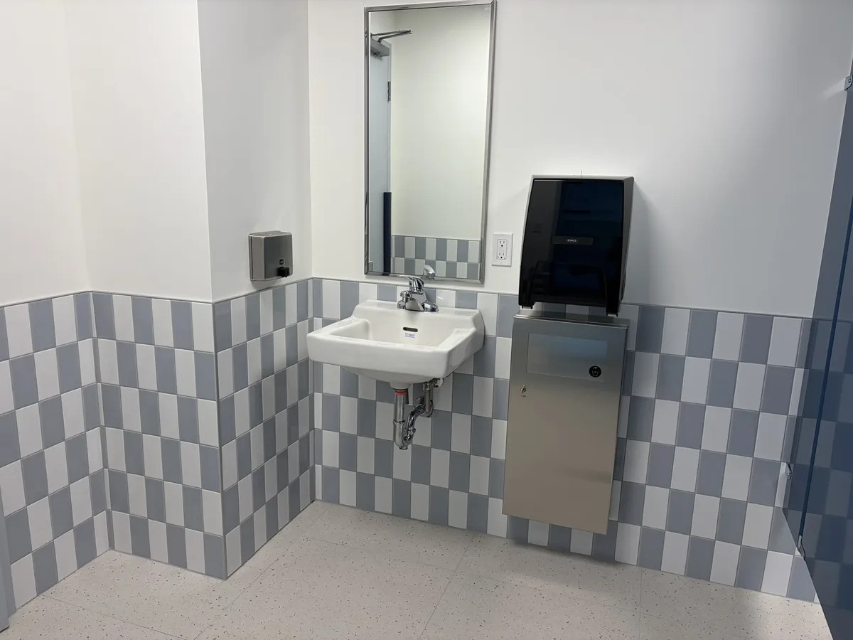 Nettoyage après construction Garderie Pas à Pas Trois-Rivières — espace